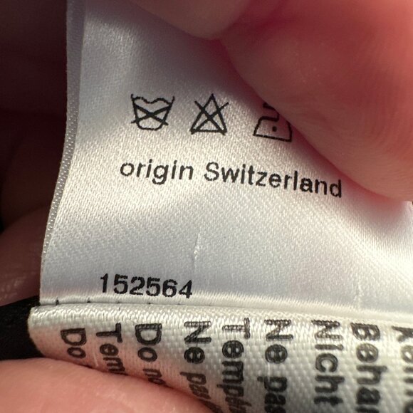 Akris Black Lace Bomber Jacket – Size 10 - Picture 5 of 6